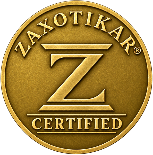 ZAXOTIKAR Certified badge